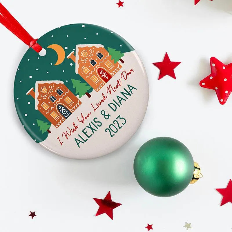 Custom Best Friends Ornament - GiftShire