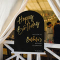 Personalized Party Sign for Unforgettable Birthday Celebrations