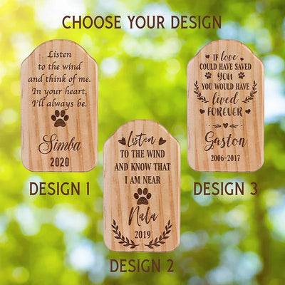 Personalized Pet Memorial Wind Chime