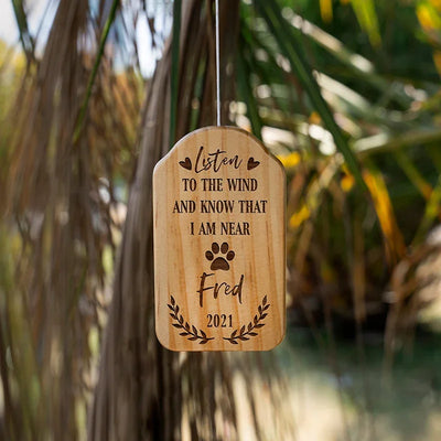 Personalized Pet Memorial Wind Chime