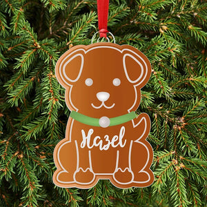 Personalized Pet Ornaments - Ginger Dog & Ginger Cat - GiftShire