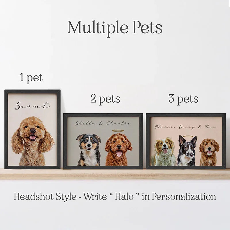 Personalized Pet Photo Picture Frame - GiftShire