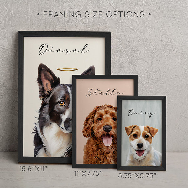 Personalized Pet Photo Picture Frame - GiftShire