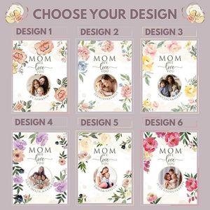 Personalized Photo Mom Blanket - GiftShire