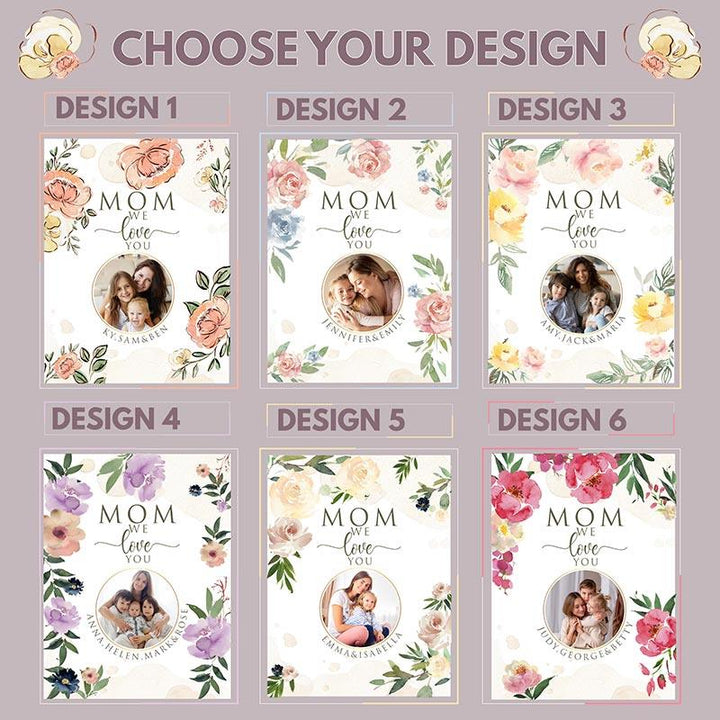 Personalized Photo Mom Blanket - GiftShire