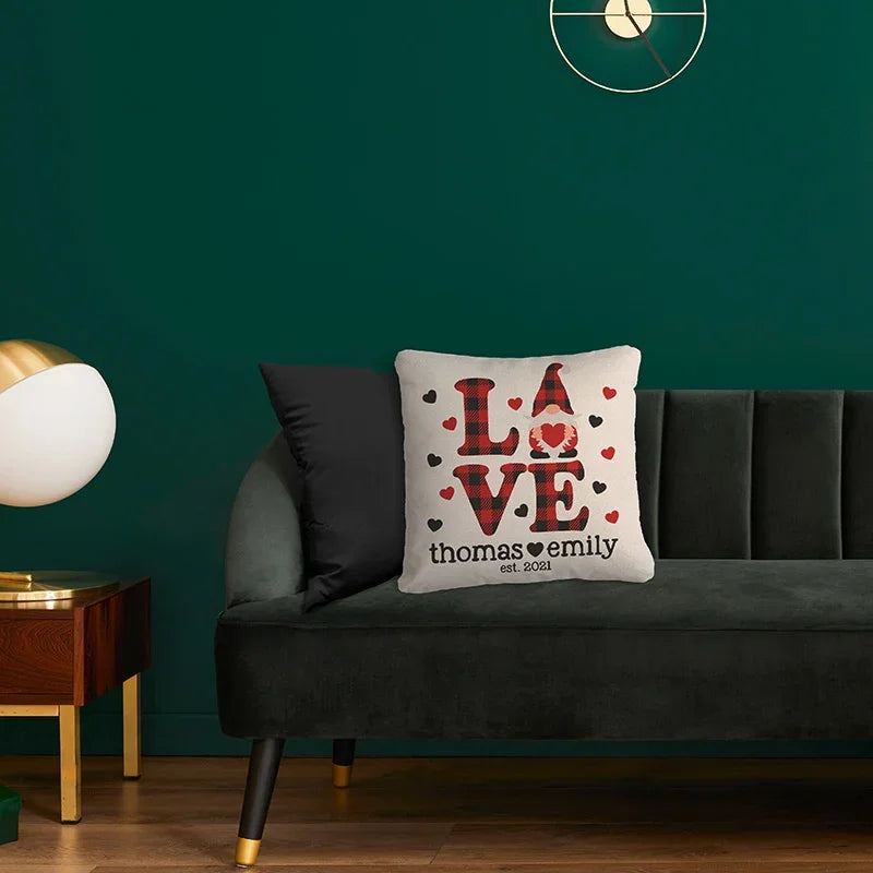 Personalized Pillow - Anniversary and Couples Gift - GiftShire
