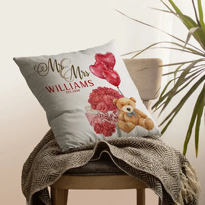 Personalized Pillow - Anniversary and Couples Gift - GiftShire