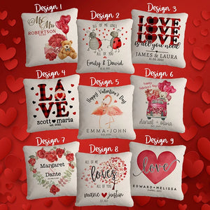 Personalized Pillow - Anniversary and Couples Gift - GiftShire