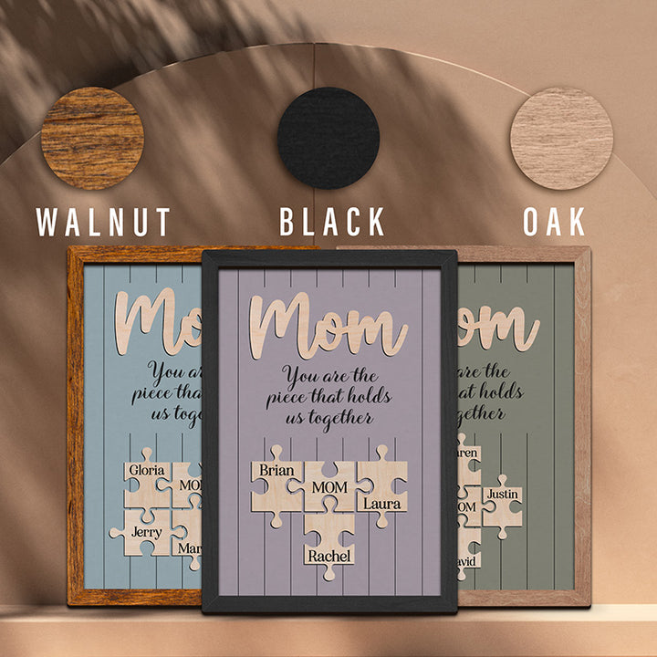Personalized Puzzle Sign for Mother’s Day – Gift for Mom - GiftShire