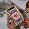 Personalized Slide-Open Matchbox