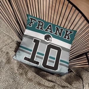 Personalized State Pillow for American Football Fans - GiftShire