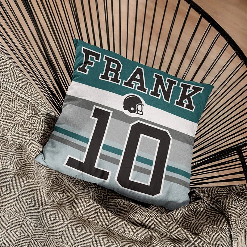 Personalized State Pillow for American Football Fans - GiftShire