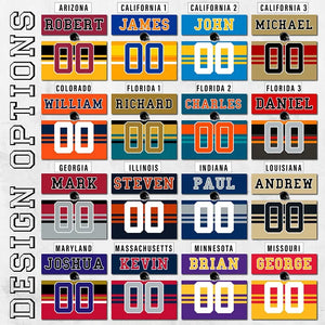 Personalized State Pillow for American Football Fans - GiftShire