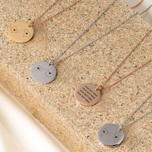 Personalized State To State Necklace For Couples - GiftShire