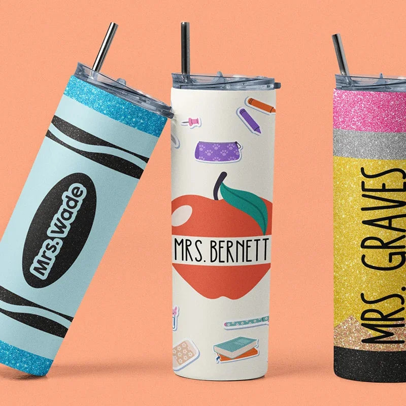 Personalized Teacher Gifts – 20 Oz Tumblers - GiftShire