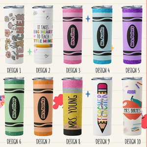 Personalized Teacher Gifts – 20 Oz Tumblers - GiftShire