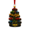Personalized Truck and Construction Vehicle Ornament