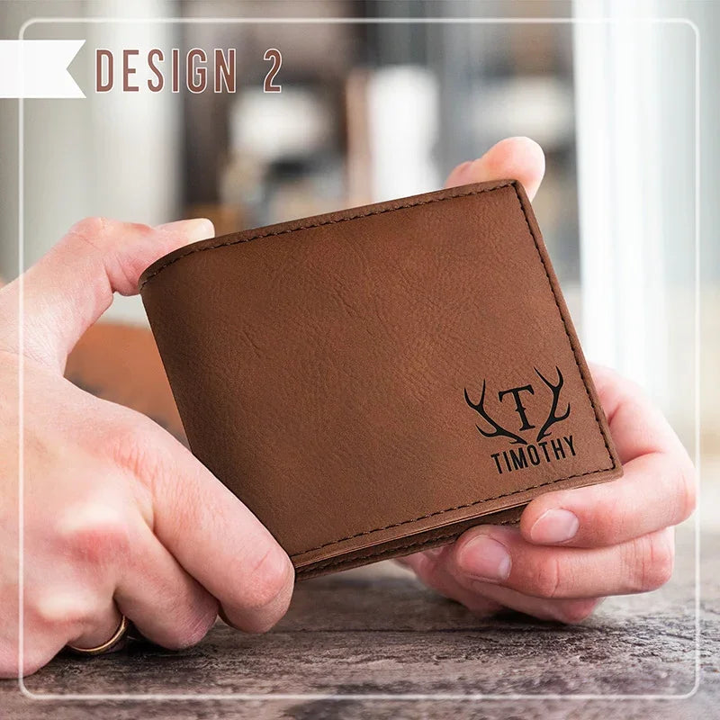 Personalized Wallet - Customize Your Text Message - GiftShire