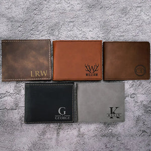 Personalized Wallet - Customize Your Text Message - GiftShire