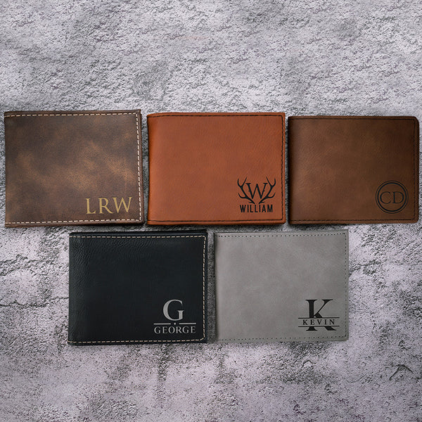 Personalized Wallet - Customize Your Text Message