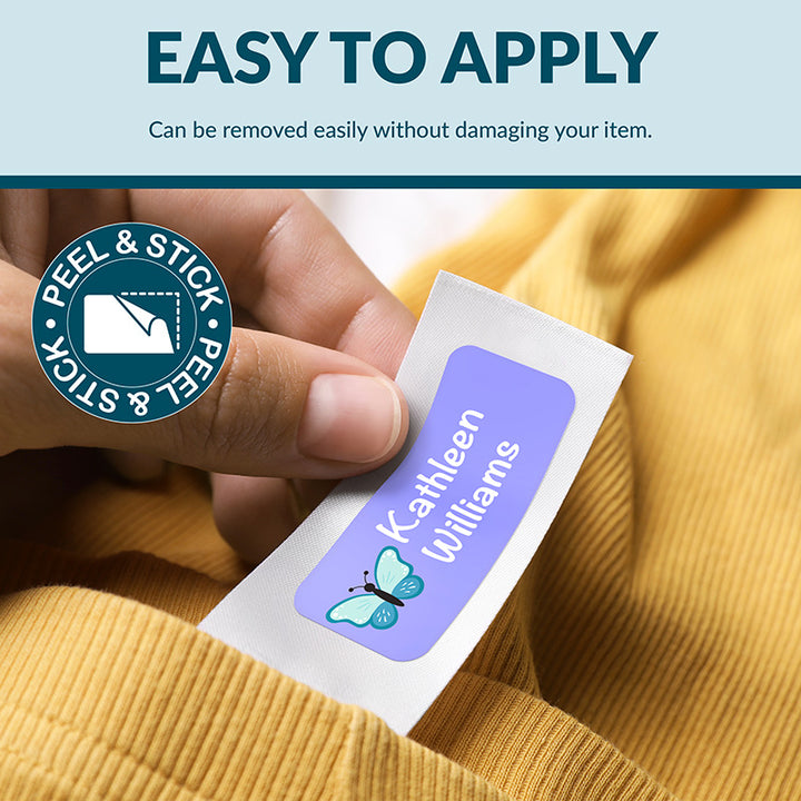 Personalized Waterproof Name Labels for School, Daycare
