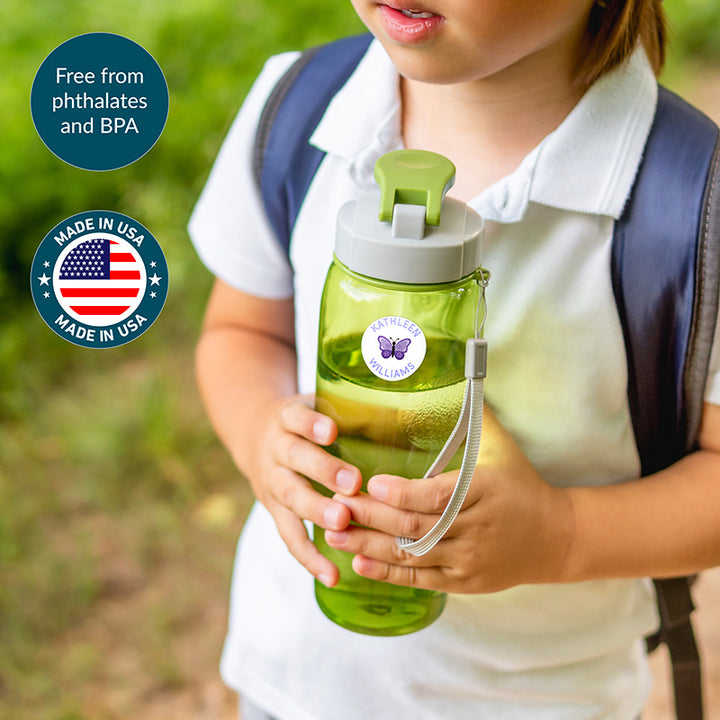 Personalized Waterproof Name Labels for School, Daycare