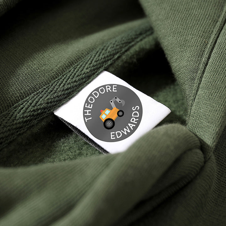 Personalized Waterproof Name Labels for School, Daycare