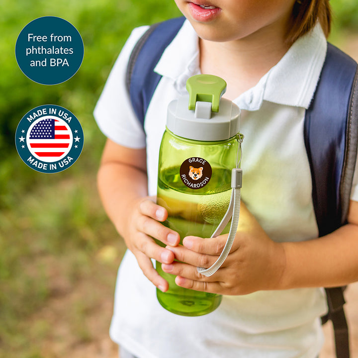 Personalized Waterproof Name Labels for School, Daycare