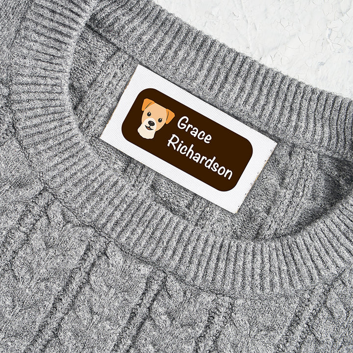 Personalized Waterproof Name Labels for School, Daycare