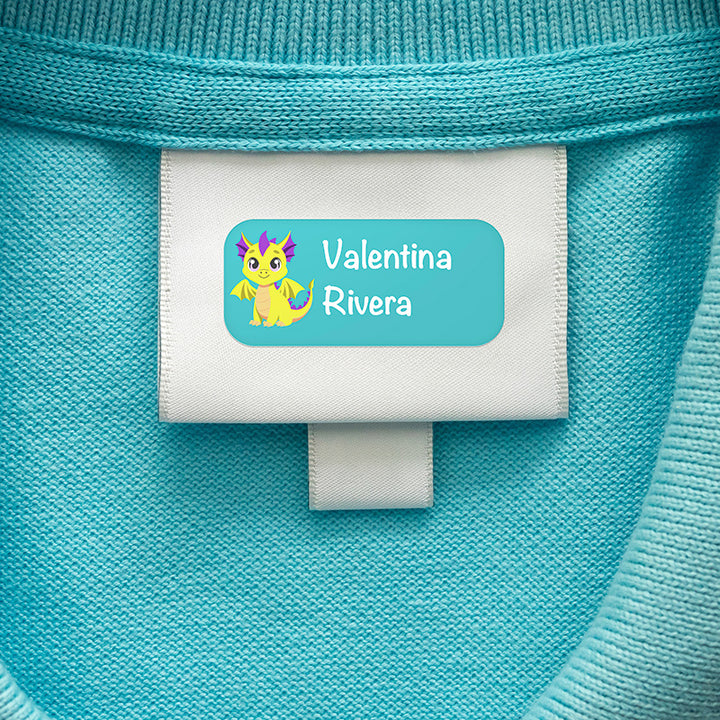 Personalized Waterproof Name Labels for School, Daycare