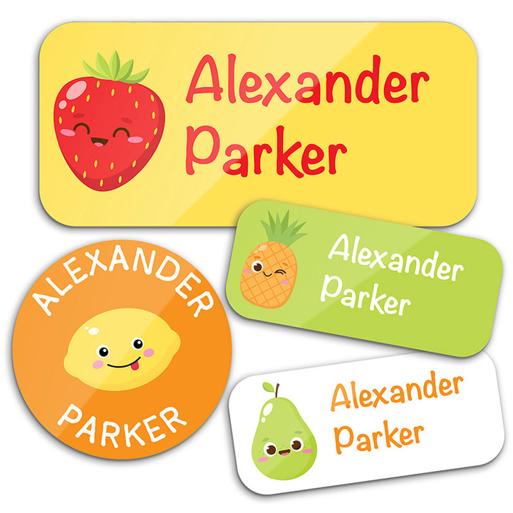 Personalized Waterproof Name Labels for School, Daycare