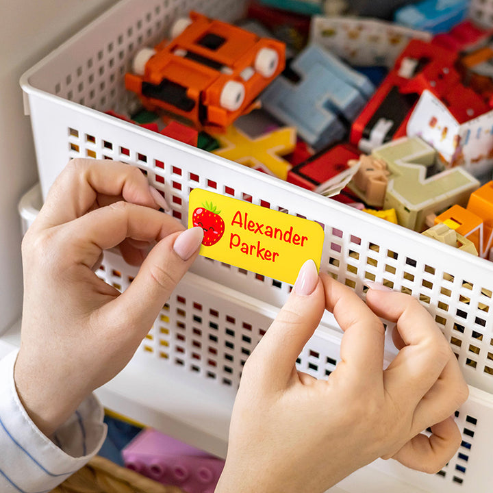 Personalized Waterproof Name Labels for School, Daycare