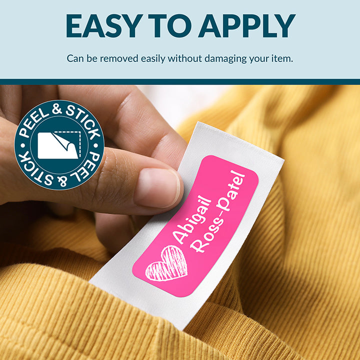 Personalized Waterproof Name Labels for School, Daycare