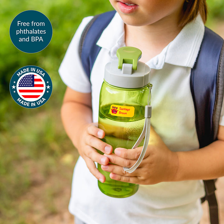 Personalized Waterproof Name Labels for School, Daycare