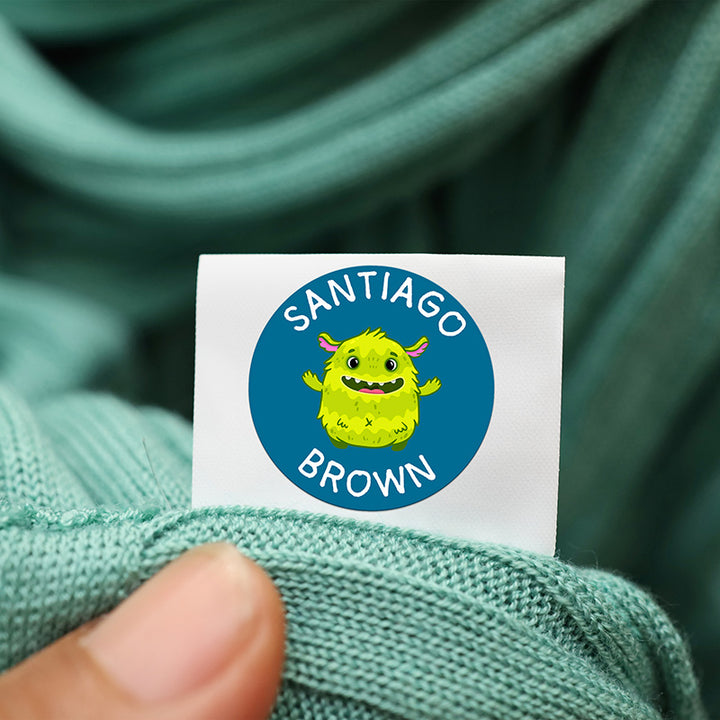 Personalized Waterproof Name Labels for School, Daycare