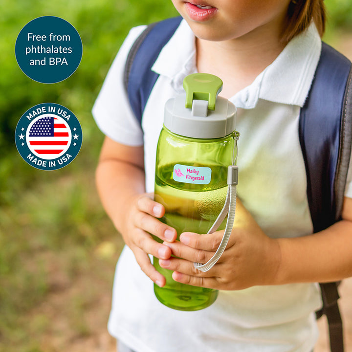 Personalized Waterproof Name Labels for School, Daycare