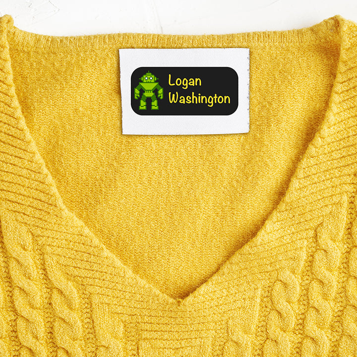 Personalized Waterproof Name Labels for School, Daycare