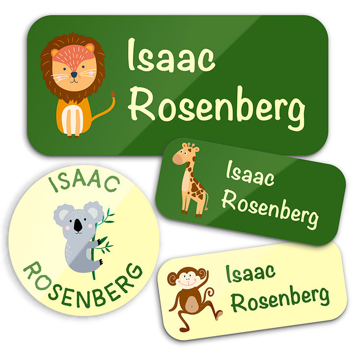 Personalized Waterproof Name Labels for School, Daycare