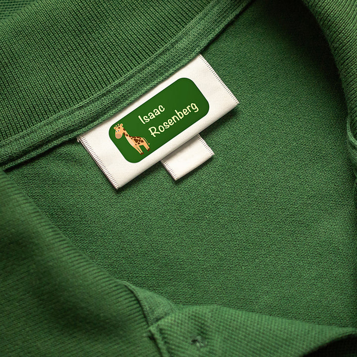 Personalized Waterproof Name Labels for School, Daycare