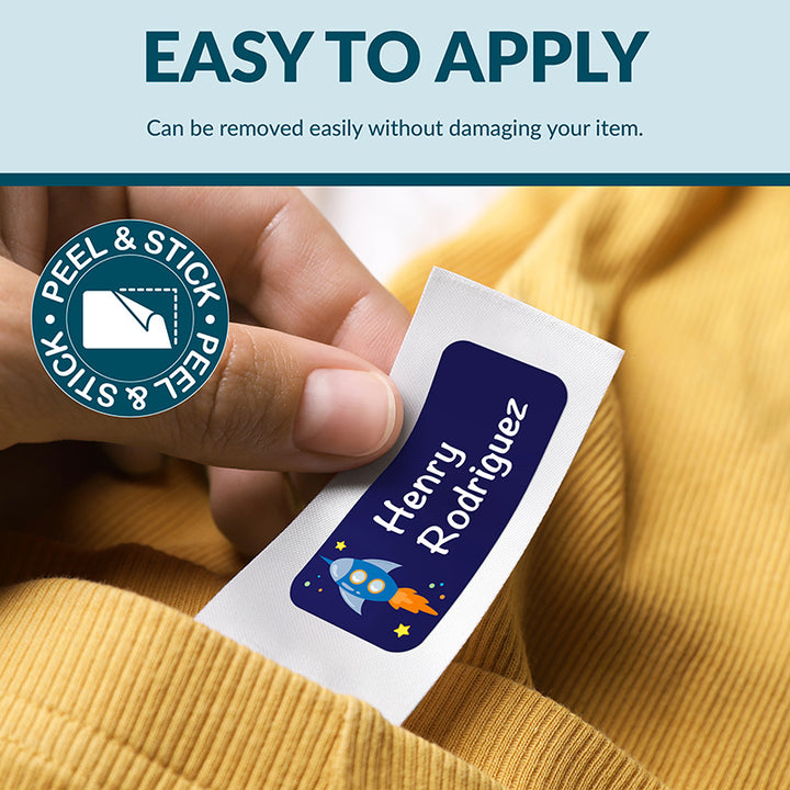 Personalized Waterproof Name Labels for School, Daycare