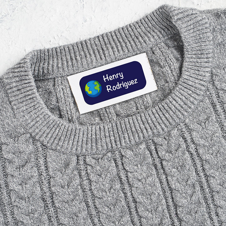 Personalized Waterproof Name Labels for School, Daycare