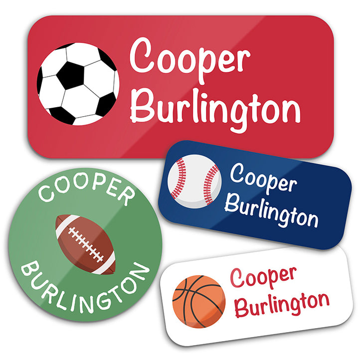 Personalized Waterproof Name Labels for School, Daycare