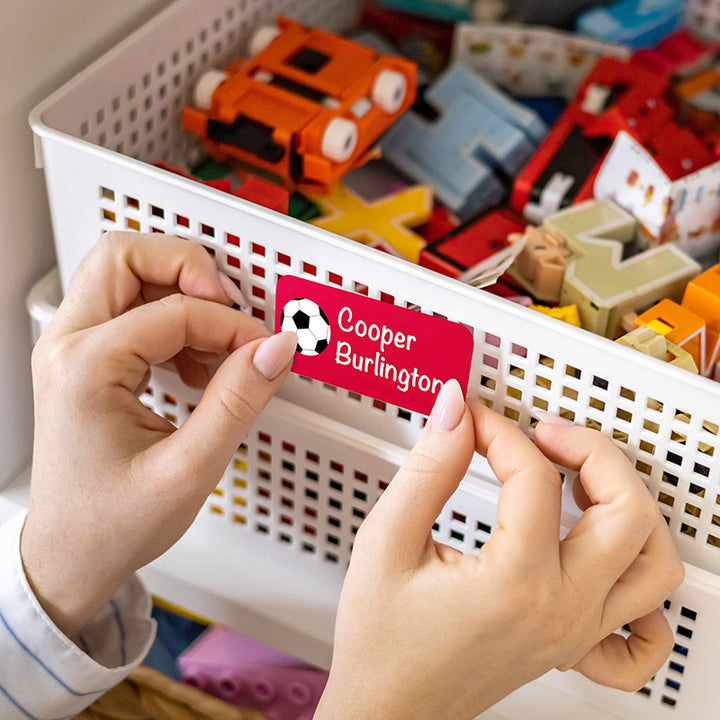 Personalized Waterproof Name Labels for School, Daycare