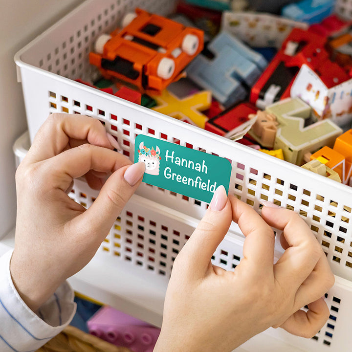Personalized Waterproof Name Labels for School, Daycare