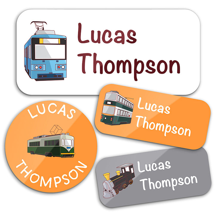 Personalized Waterproof Name Labels for School, Daycare