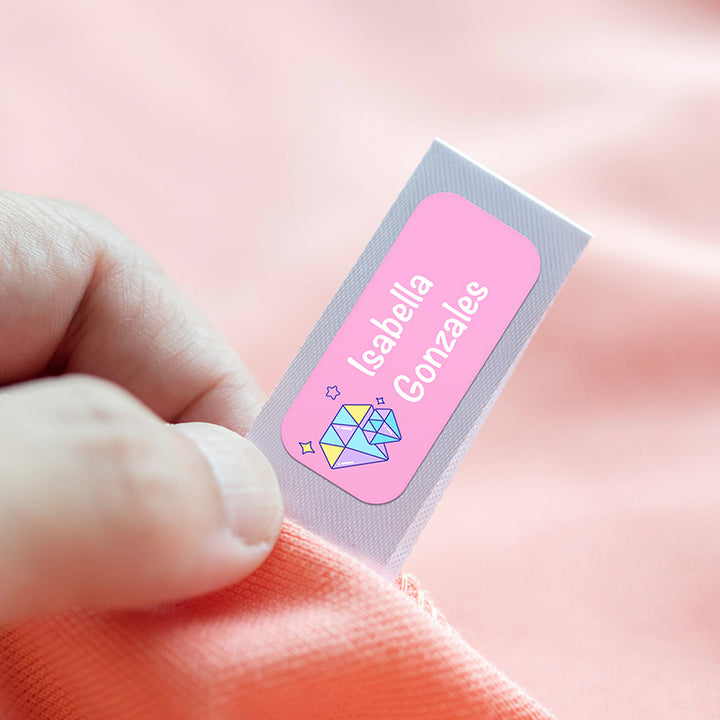 Personalized Waterproof Name Labels for School, Daycare
