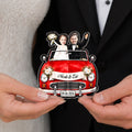 Personalized Wedding Car Visor Accessory
