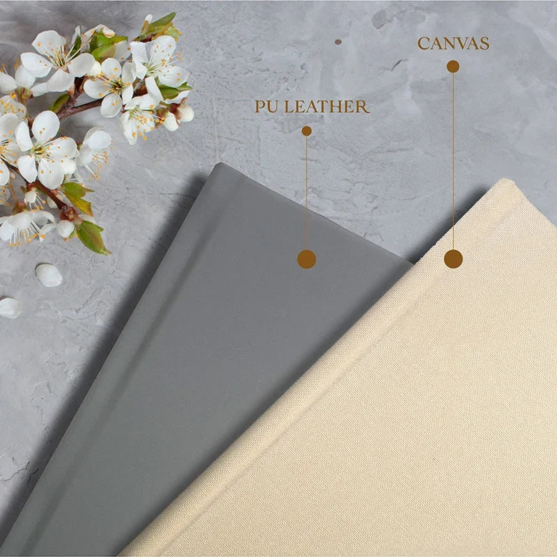 Personalized Wedding Guest Book, No Lines, 70 Blank Sheets - GiftShire