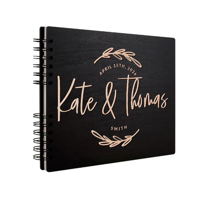 Personalized Wedding Guest Album for Memories & Messages