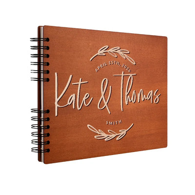 Personalized Wedding Guest Album for Memories & Messages